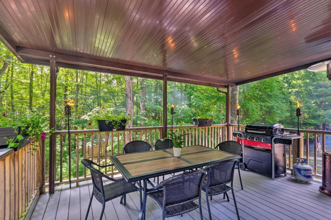 Beech Mountain Home With Covered Deck, Near Skiing! Luaran gambar