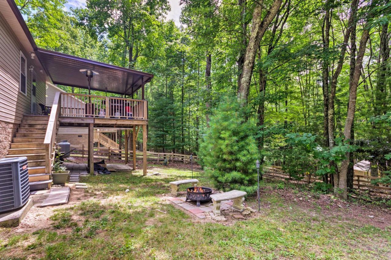 Beech Mountain Home With Covered Deck, Near Skiing! Luaran gambar